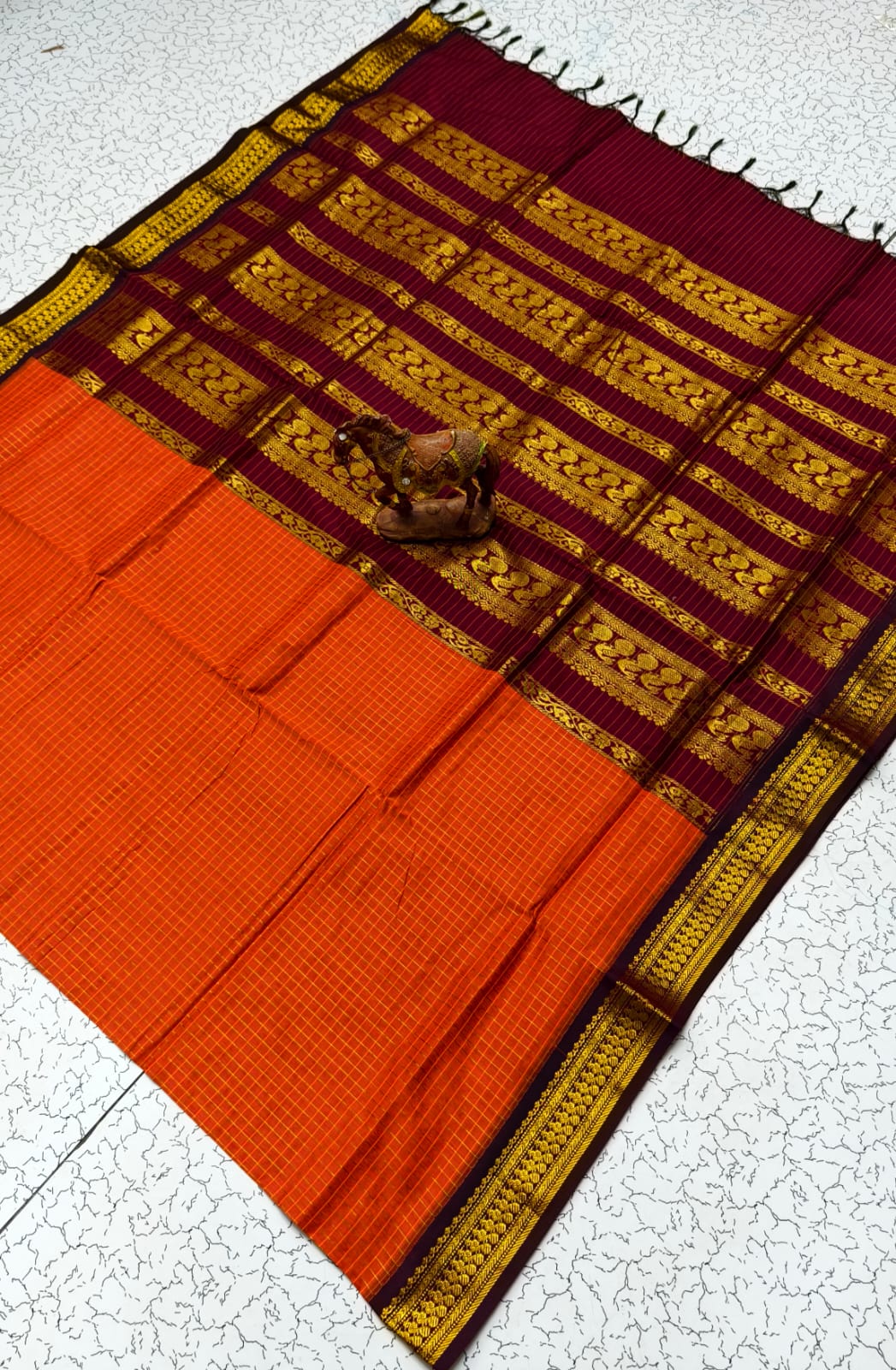 Checked Kalyani Cotton