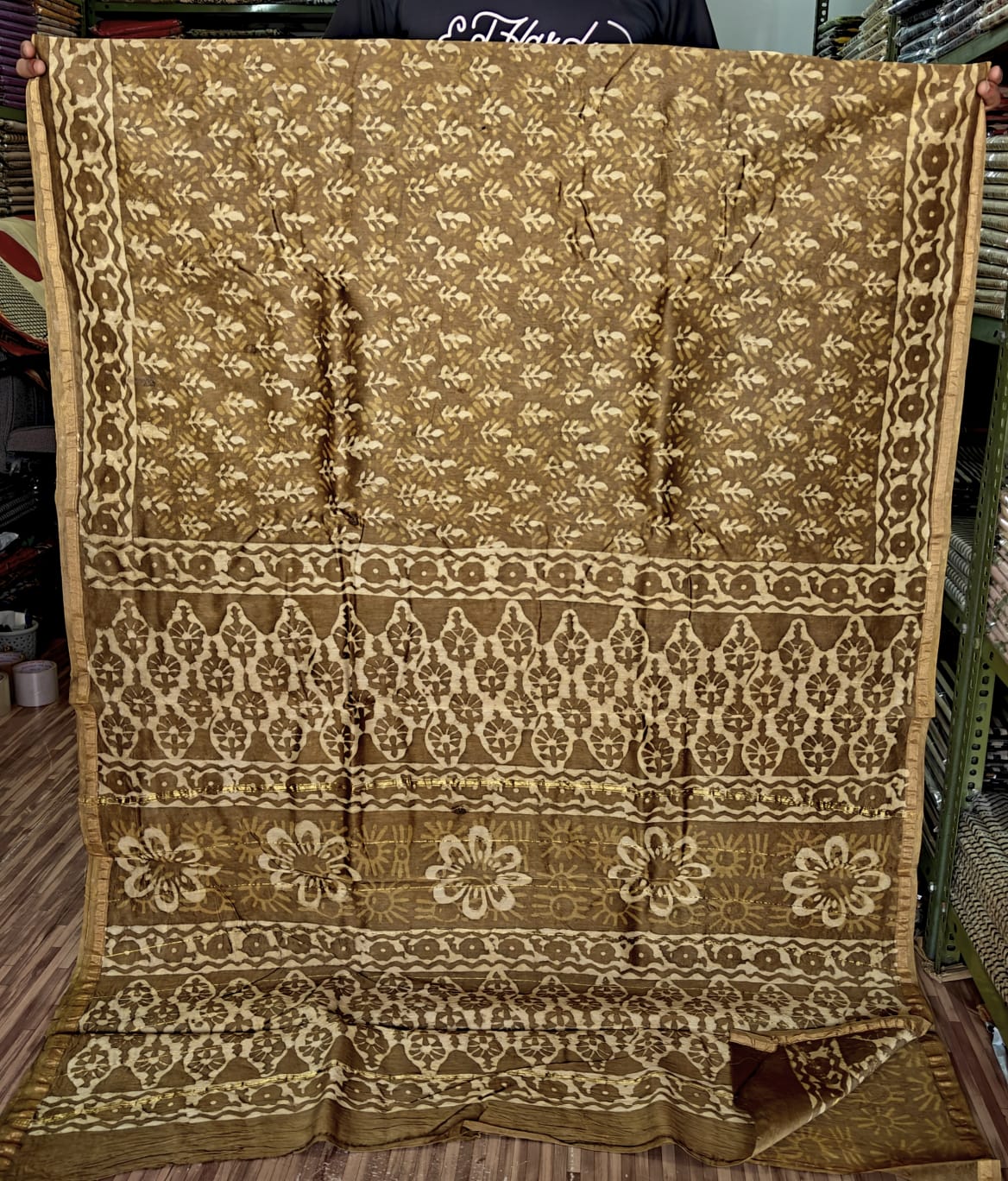 Chanderi Silk by Silk saree