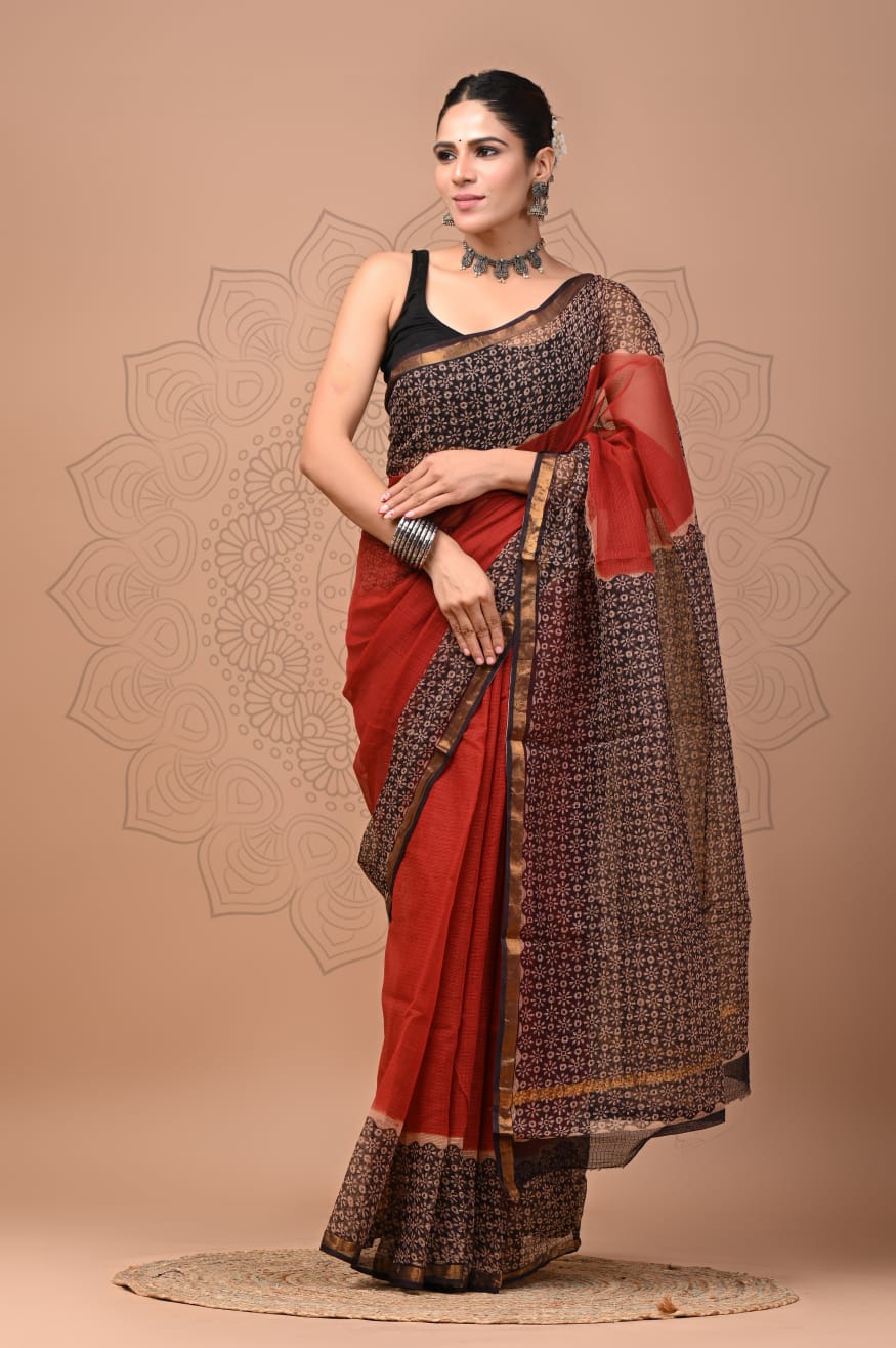 Hand Block Printed KotaDoria